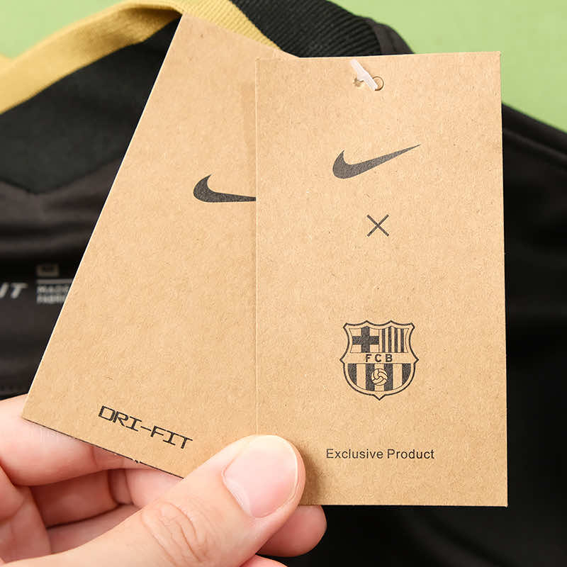RETRO 20-21 season Barcelona away Fan version- BLACK & GOLD