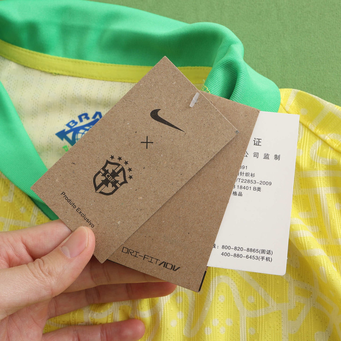 2024 Brazil Home Long sleeve Player version