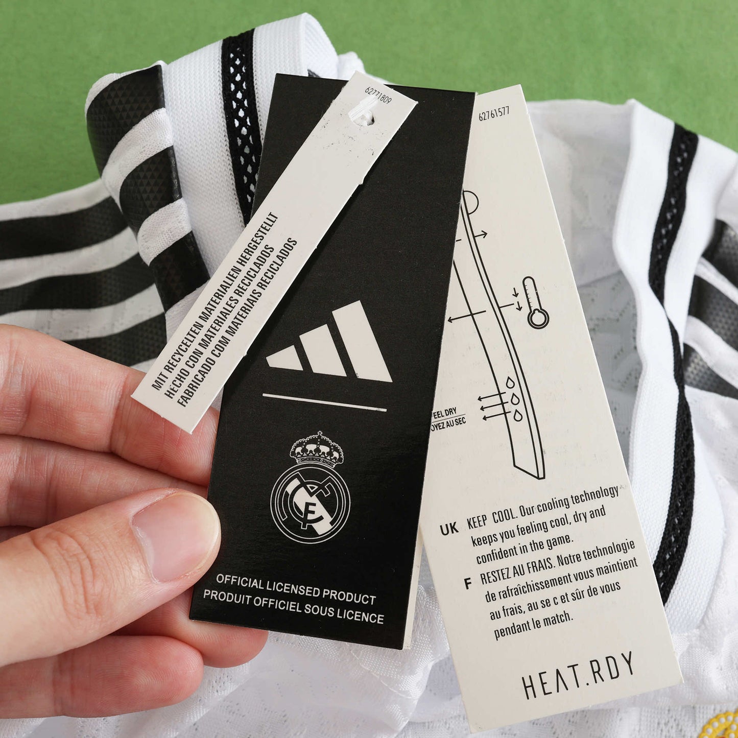 24/25 Real Madrid home Long sleeved Player- WHITE
