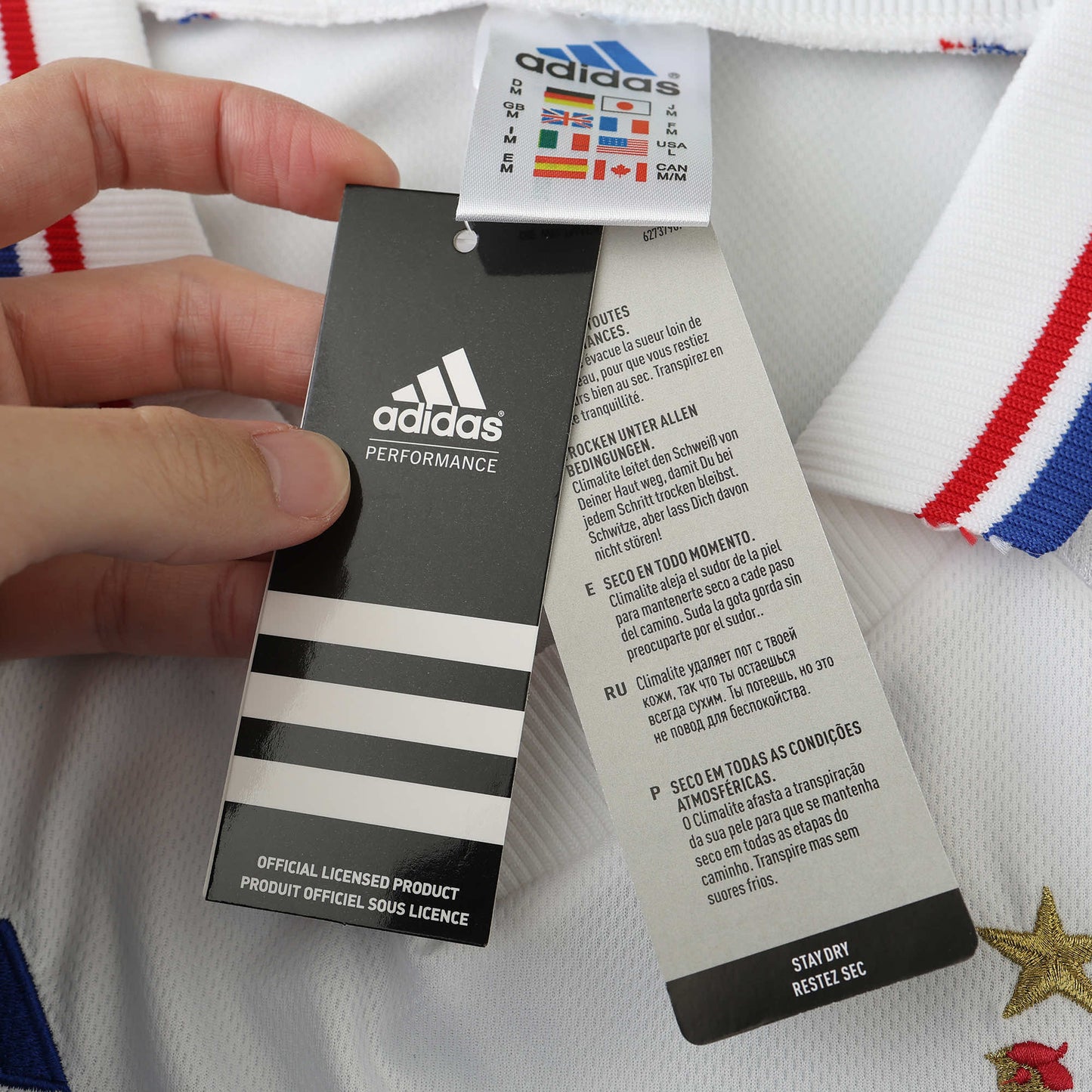 RETRO 1998 France Away TEE - WHITE
