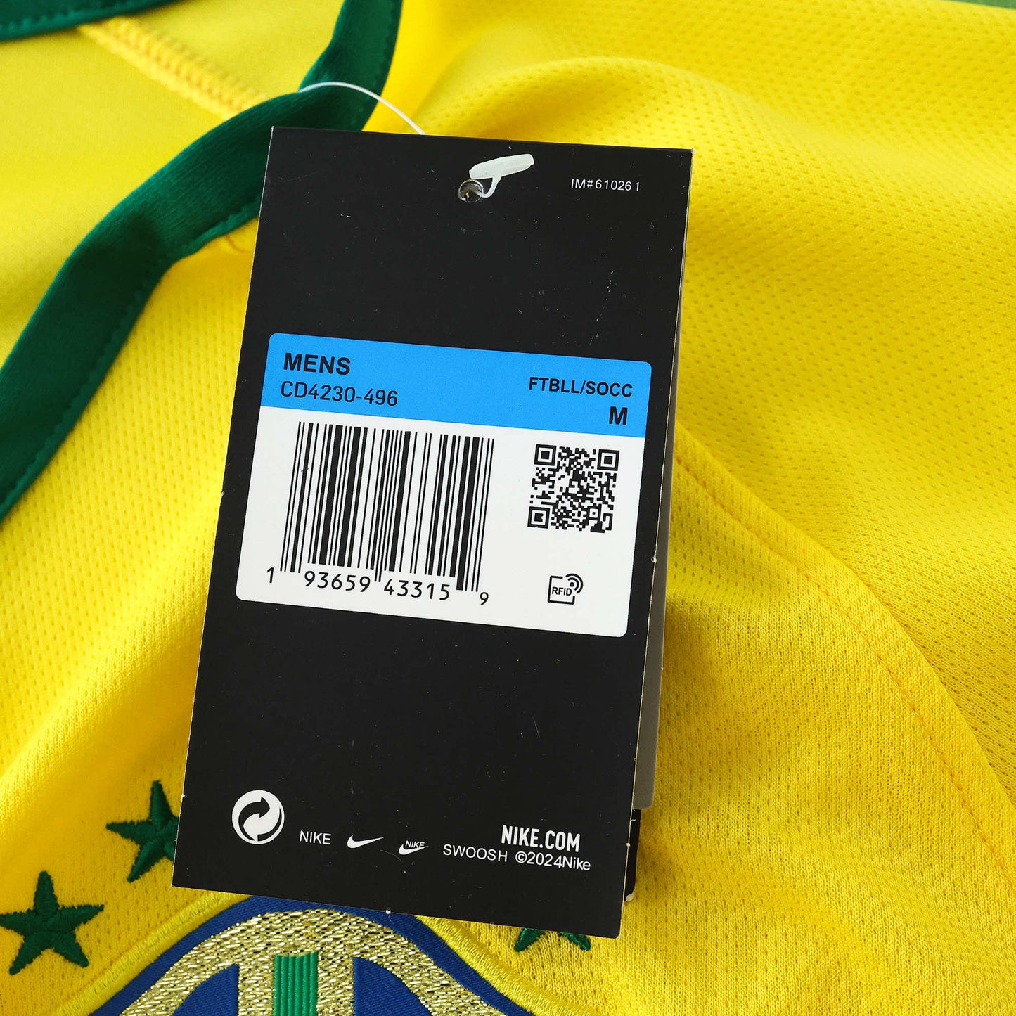 Retro 2014 Brazil home TEE