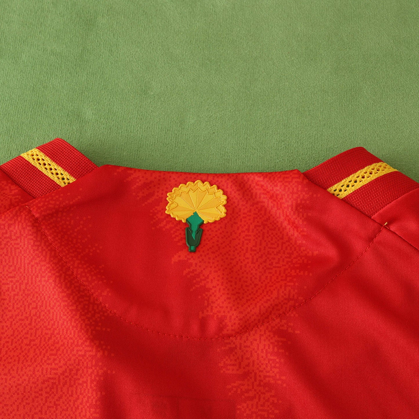 24/25 UEFA Spain PLAYER Home - RED & YELLOW