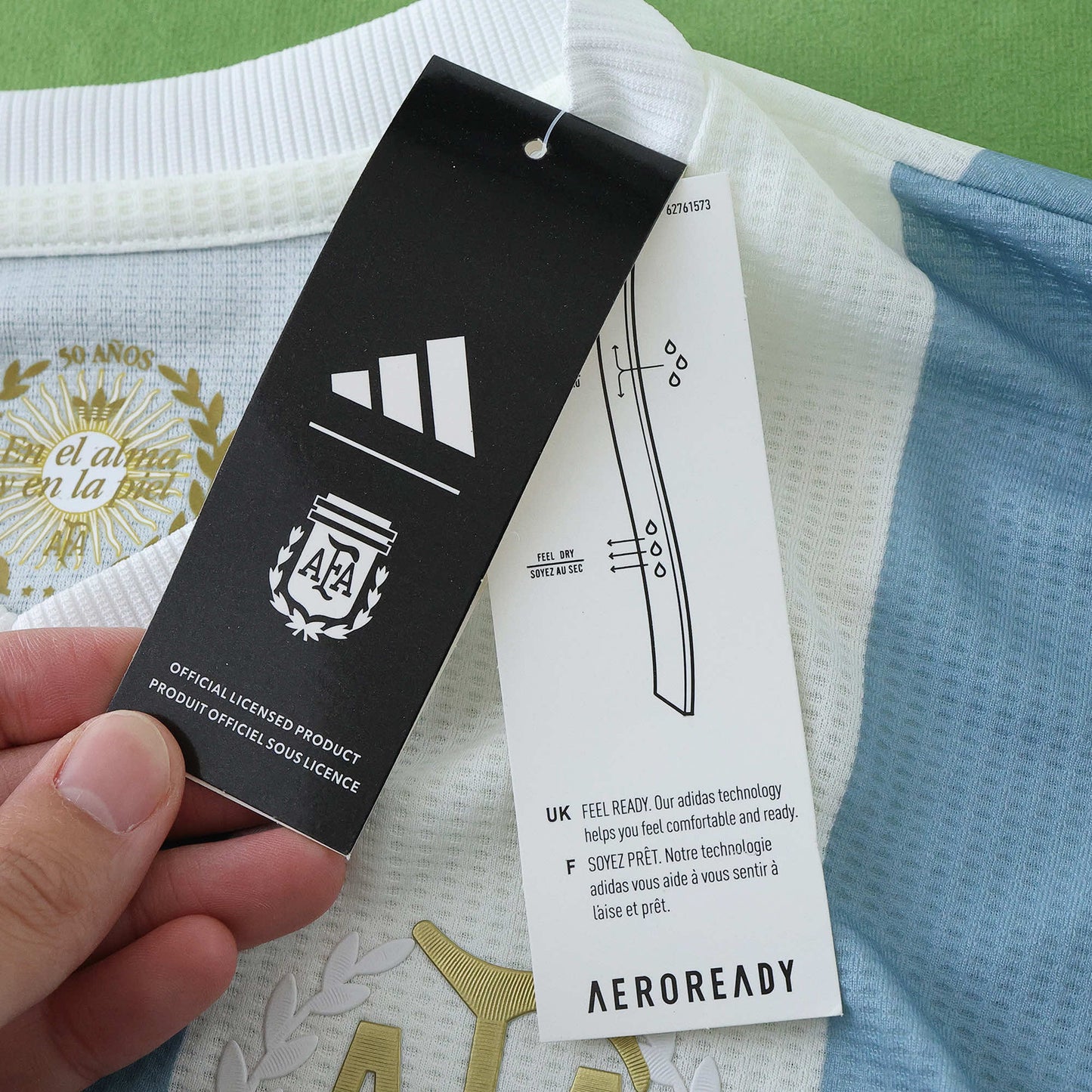 24/25 Argentina 50th Anniversary Long sleeved Fan- BB BLUE & WHITE