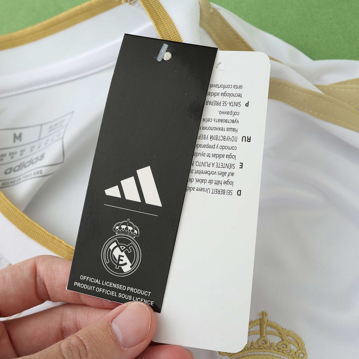 24/25 Real Madrid CF Dragon version Fan- WHITE & GOLD