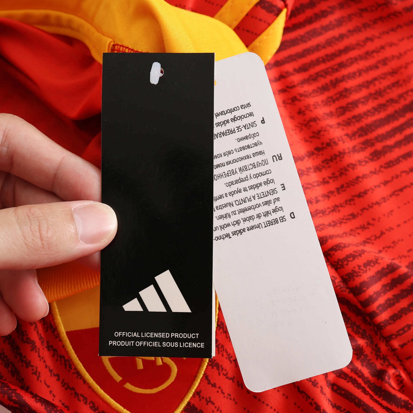 24/25 A.S ROMA Fan Home TEE -ORANGE