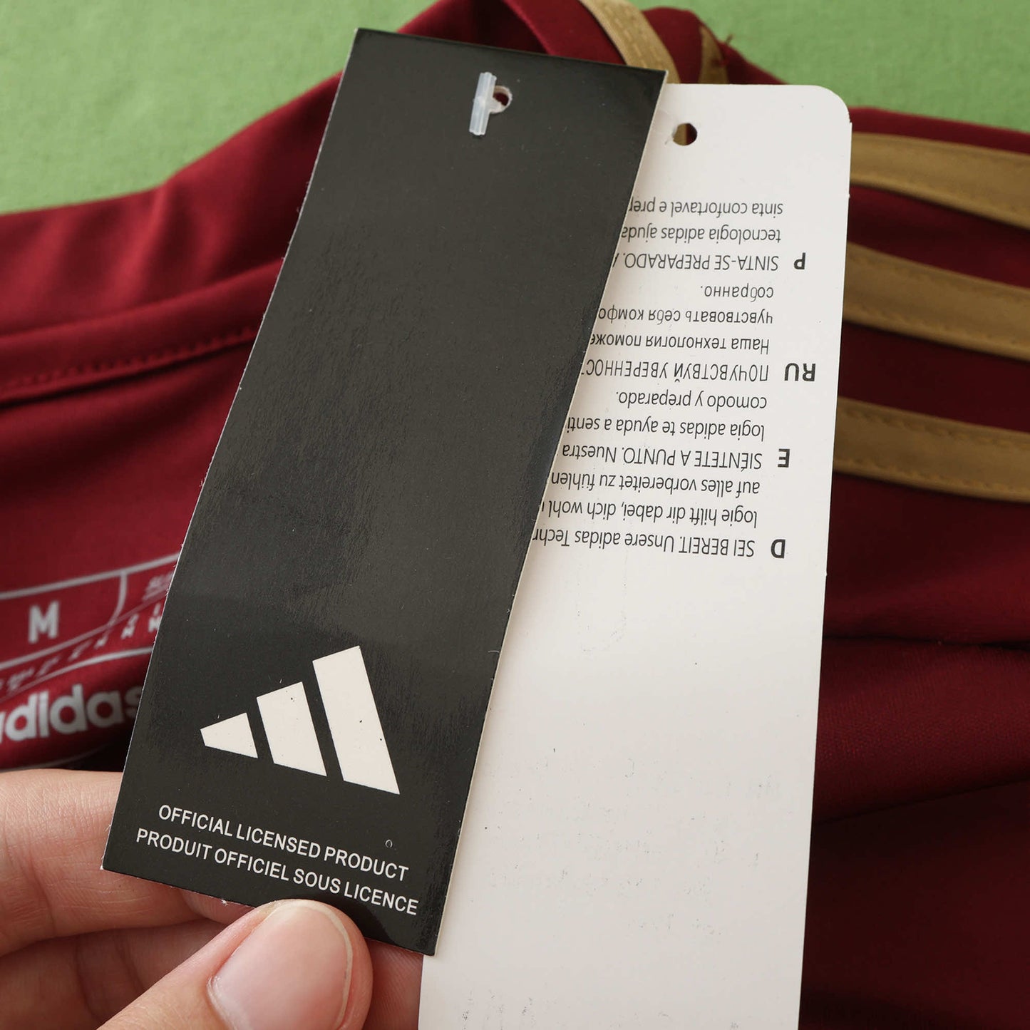 24/25 A.S ROMA Fan Home TEE -MAROON