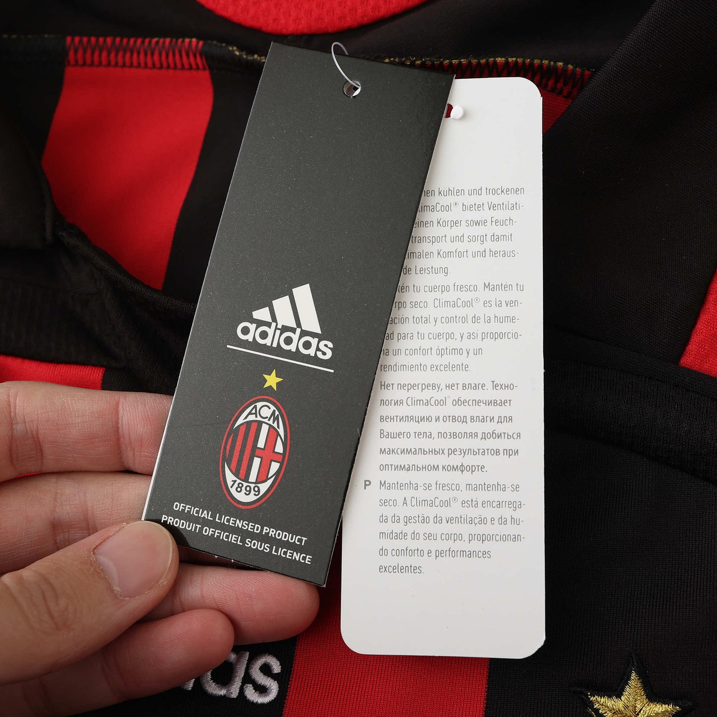 RETRO 06/07 season A.C. Milan home retro Fan version- BLACK & RED