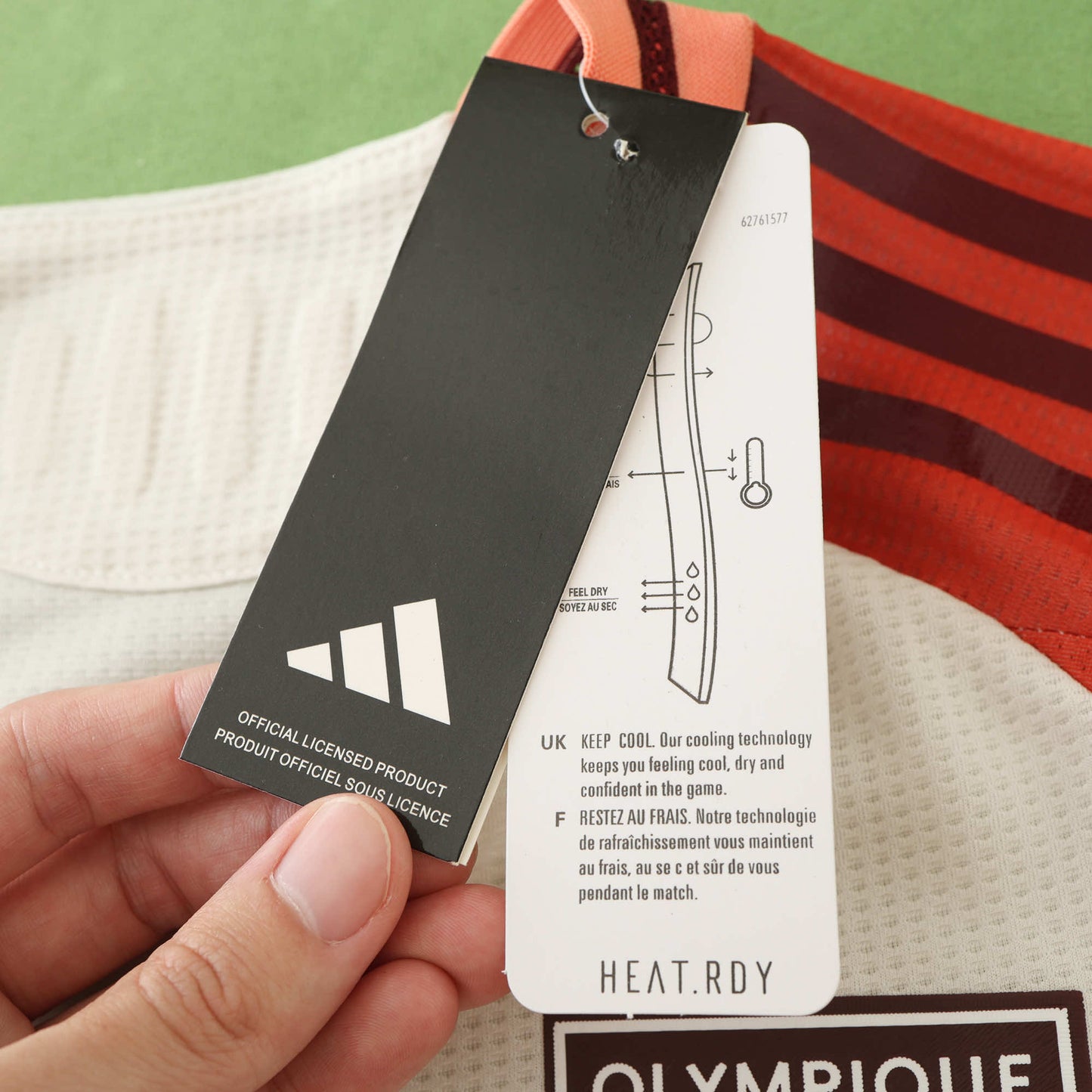 24/25 season Olympique Lyonnais third Player version- CREAM & MAROON