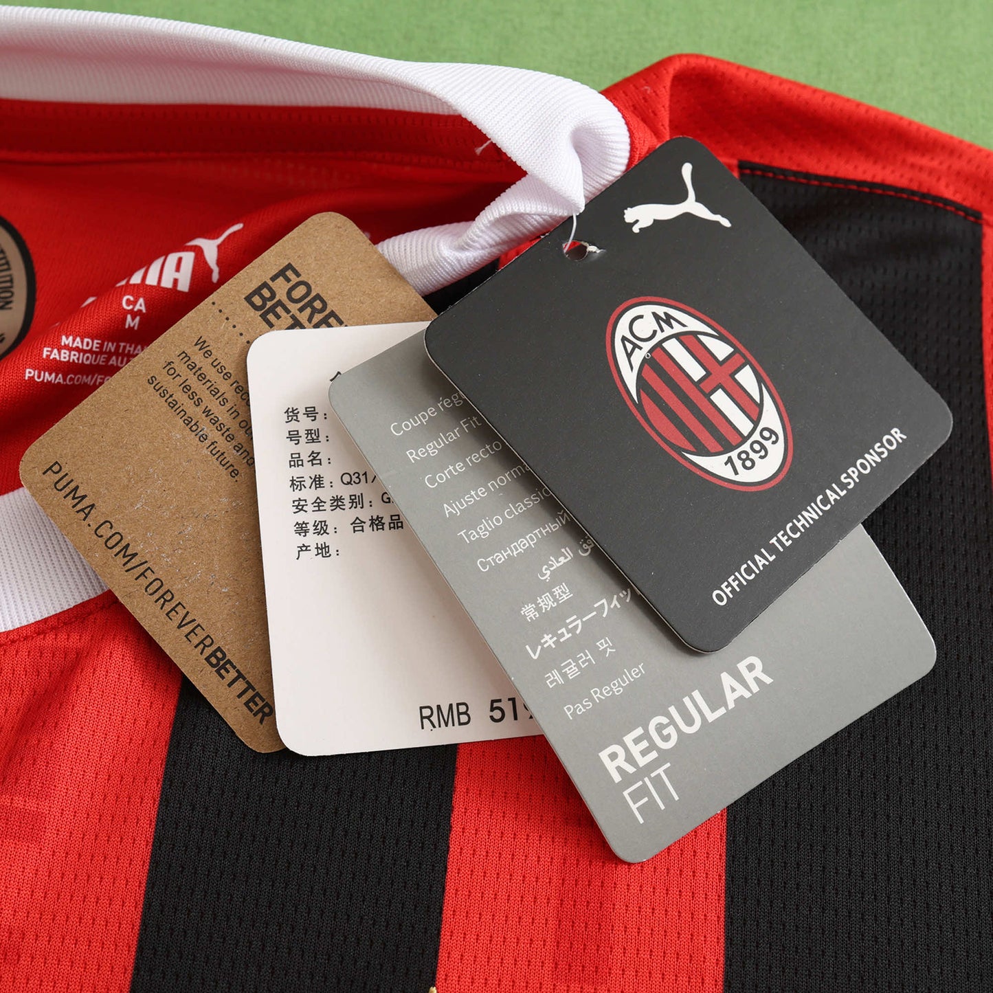 24/25 season AC Milan home Fan version- RED & BLACK