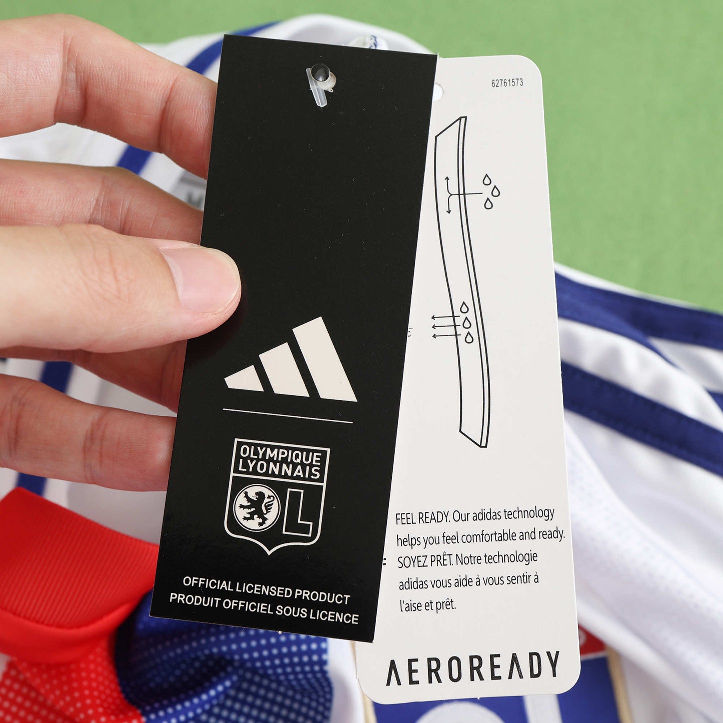 24/25 season Lyon home Fan version- WHITE, BLUE & RED