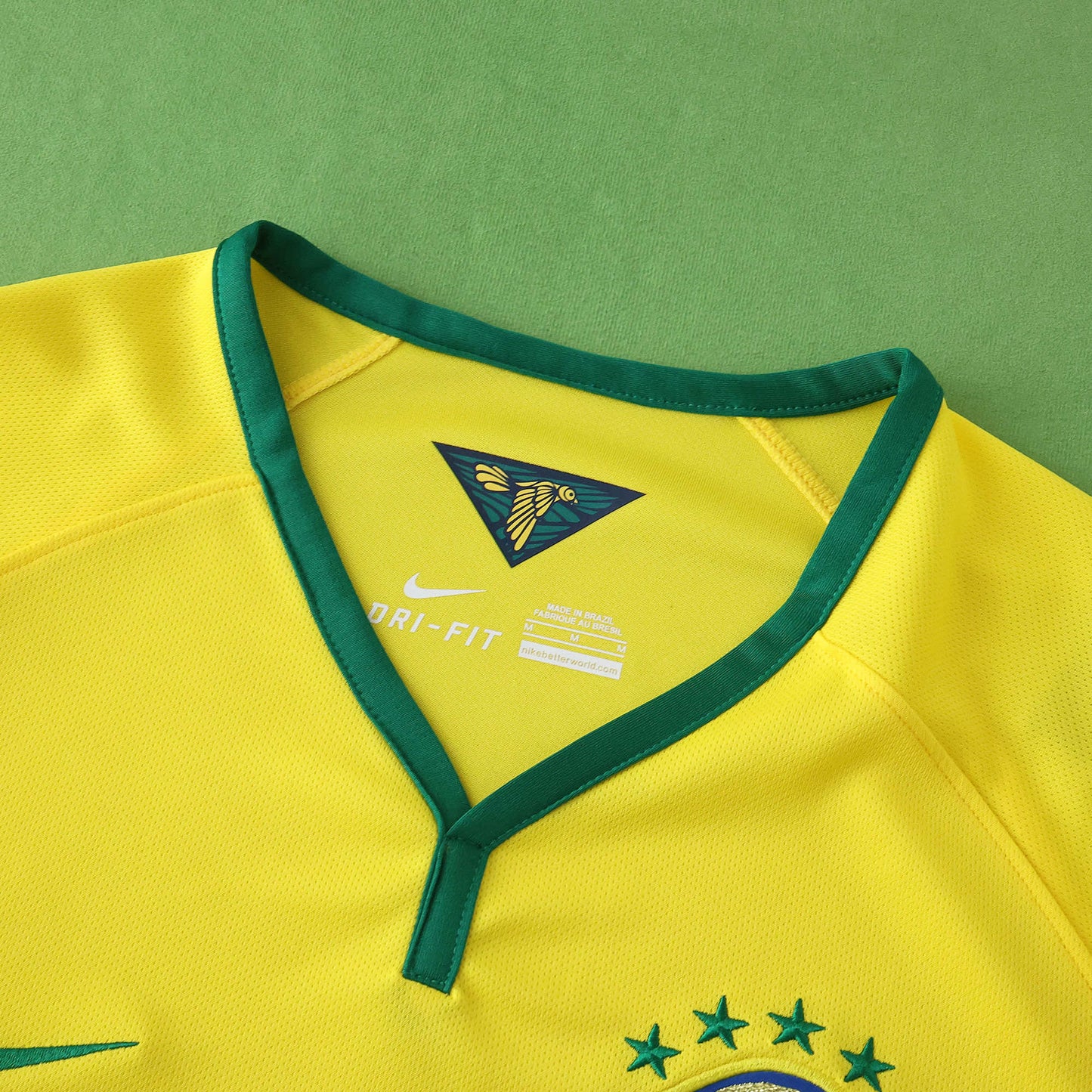 Retro 2014 Brazil home  TEE