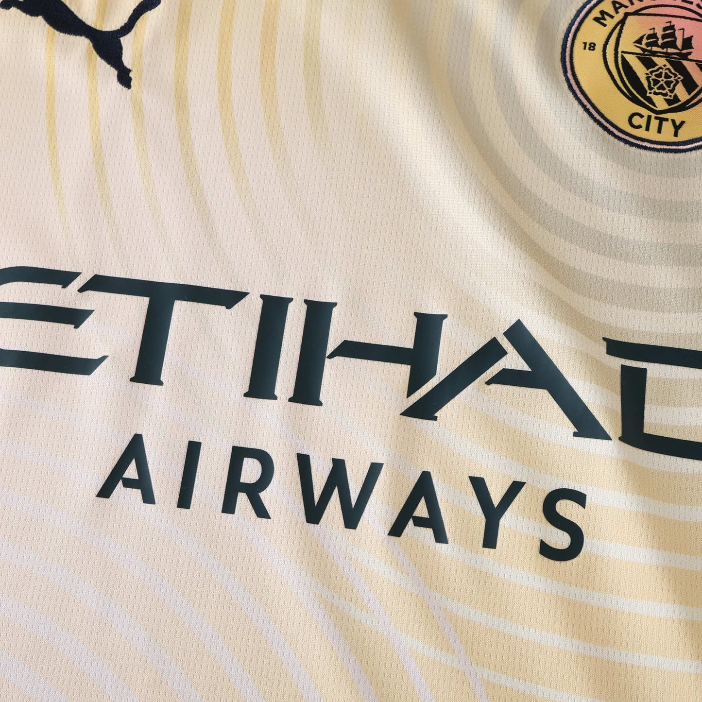 24/25 Manchester City F.C. fourth Fan version- GOLD & BLUE