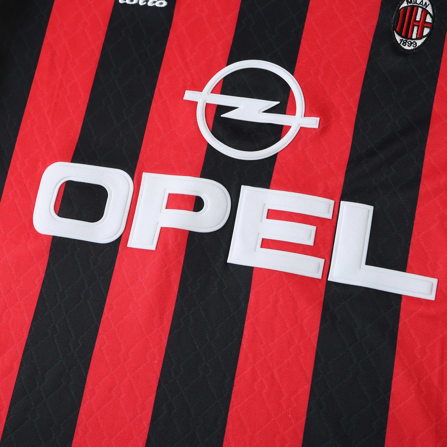 RETRO 95/96 season A.C. Milan home Fan version- BLACK & RED