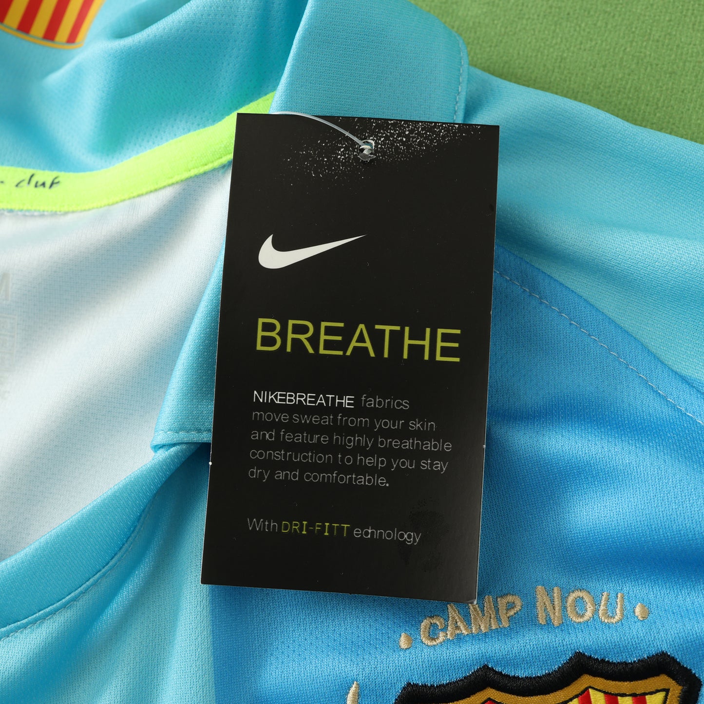 RETRO 07/08 season Barcelona away Fan version- BLUE TURQUOISE