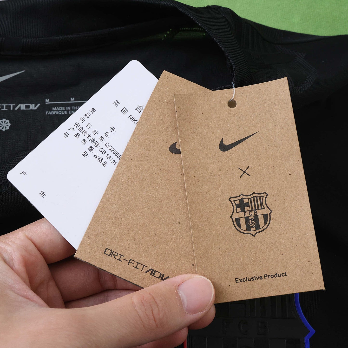 25/26 season FC Barcelona  Barça Reflective label Player version- BLACK