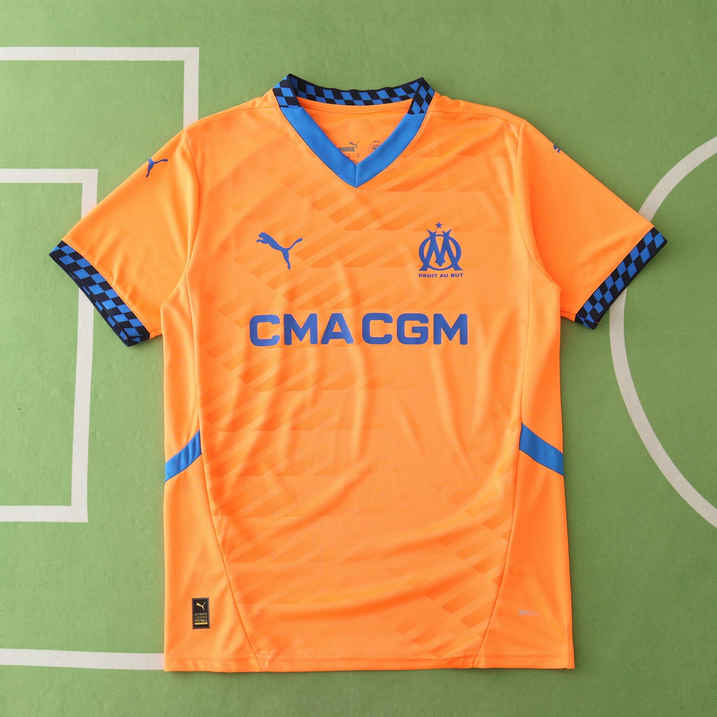 24/25 season Olympique de Marseille third Fan version-ORANGE