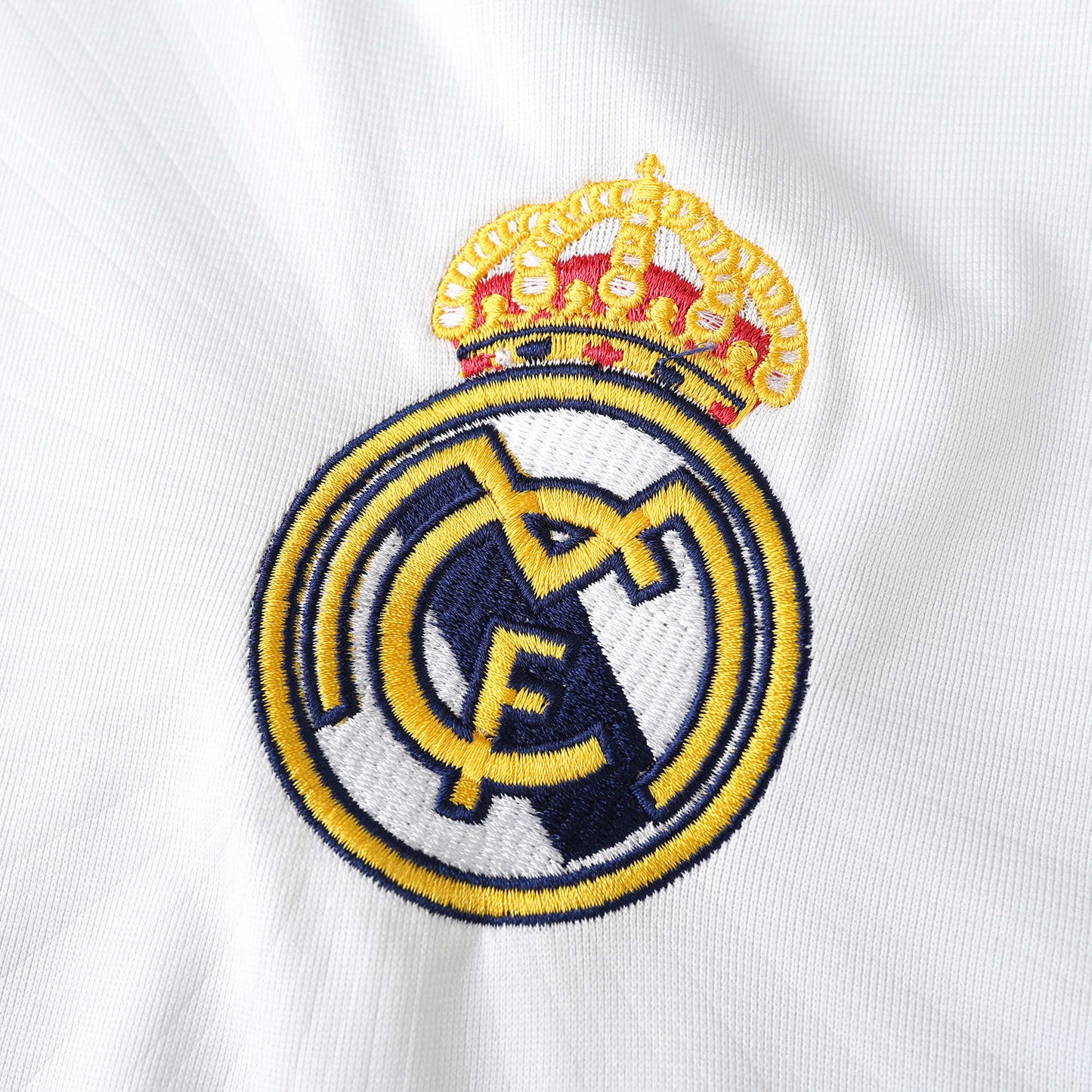 RETRO 10/11 Real Madrid CF home Fan- WHITE & BLUE