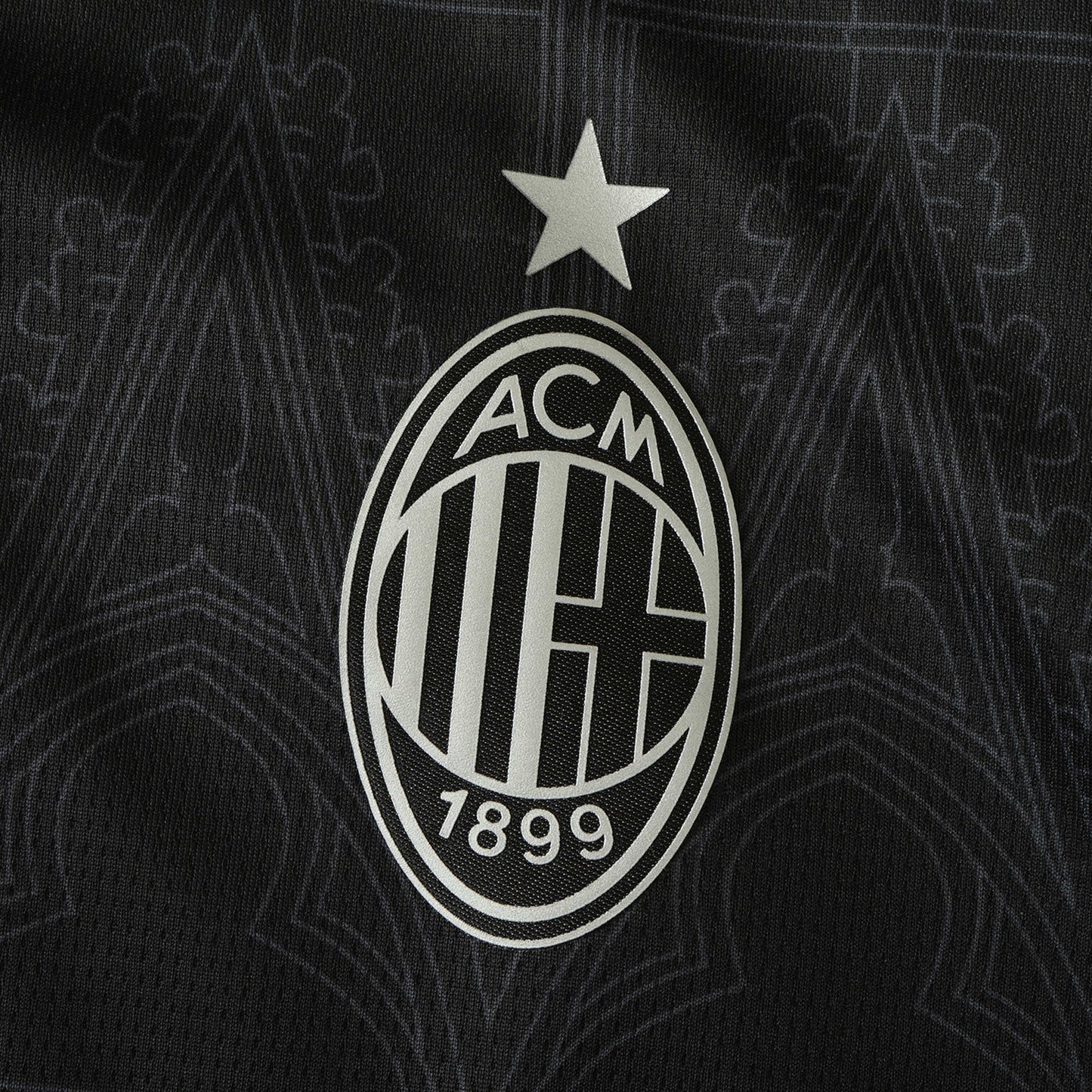 24/25 season AC Milan fourth Fan version- Black
