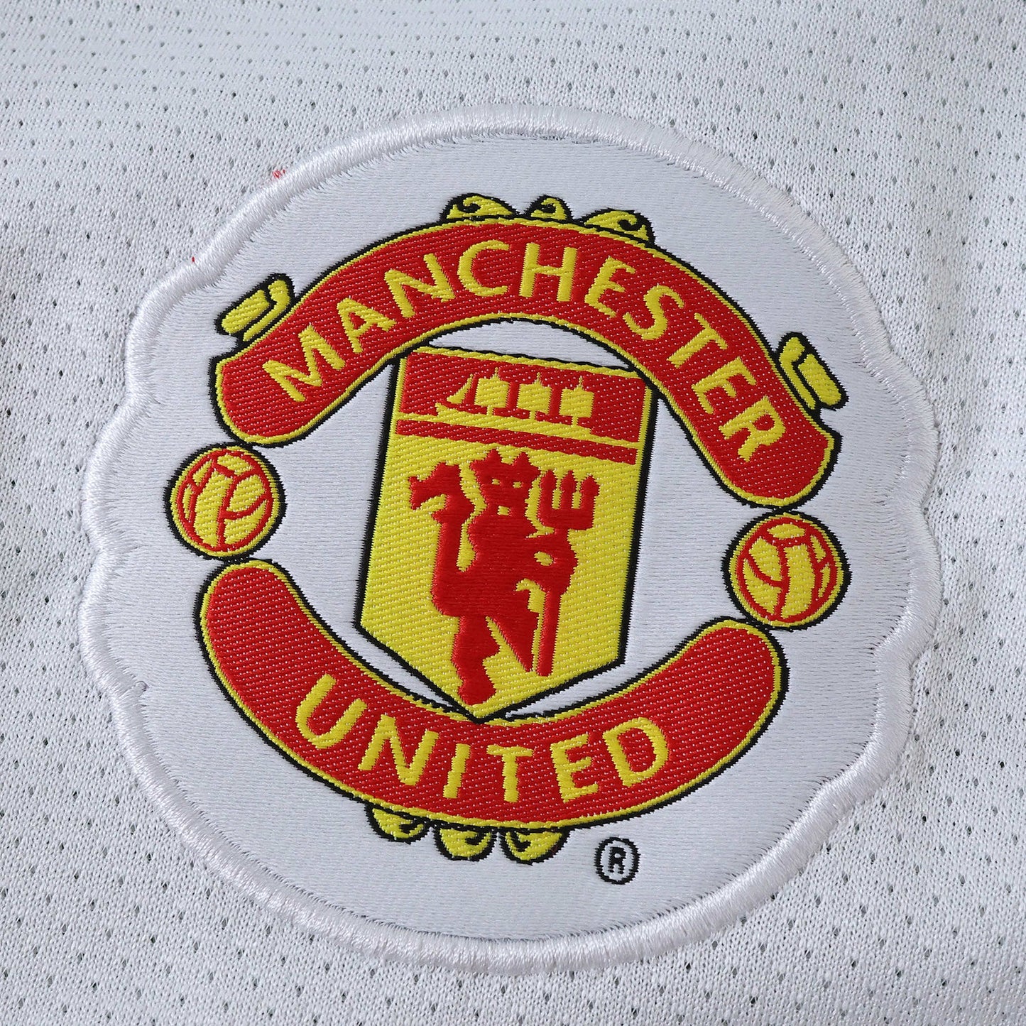 RETRO 10/11 season Manchester United F.C. away retro Fan version- WHITE