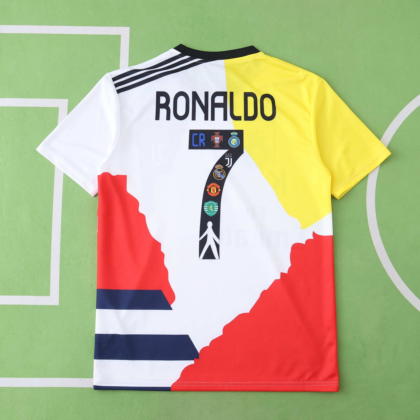 2025 RONALDO THE GOAT ALL CLUBS TEE