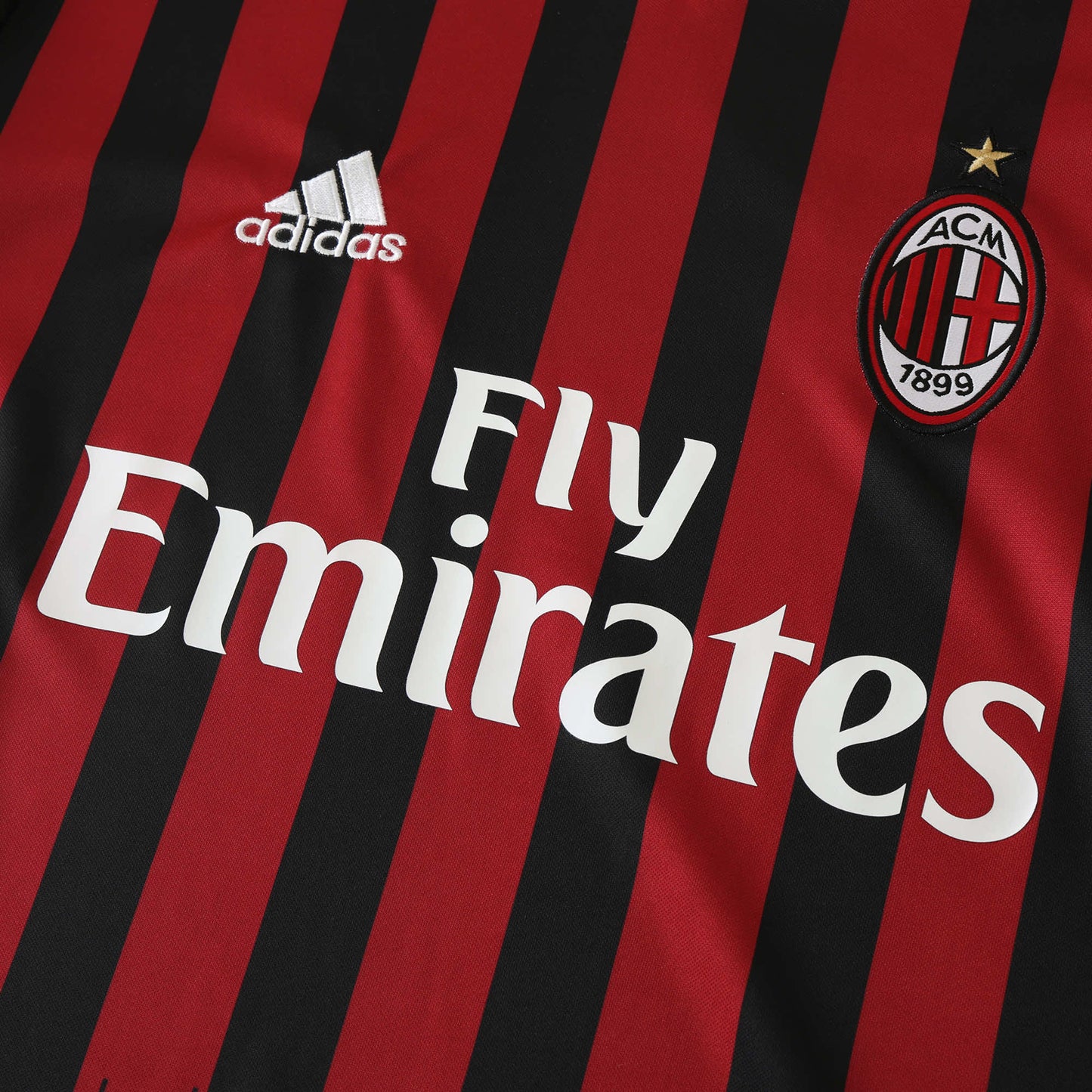 RETRO 16/17 season A.C. Milan home Fan version- BLACK & RED