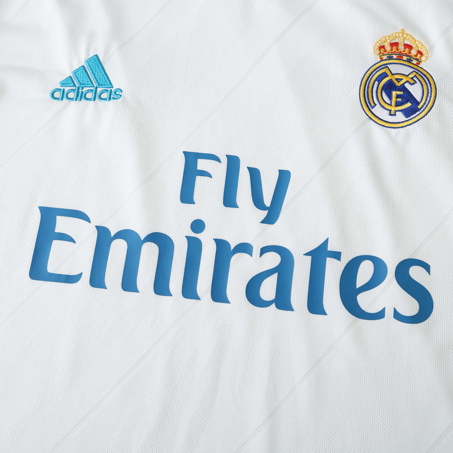 RETRO 17/18 Real Madrid CF home Fan- WHITE