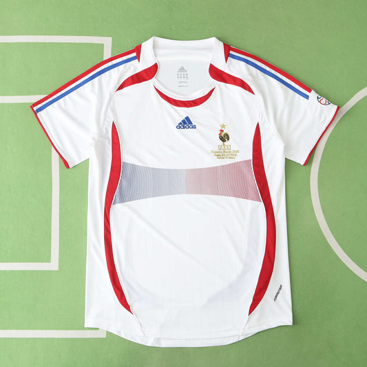 RETRO 2006 France Away TEE - WHITE