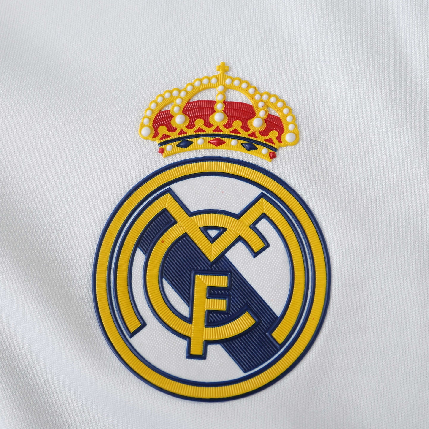 RETRO 11/12 Real Madrid CF home Fan- WHITE & GOLD