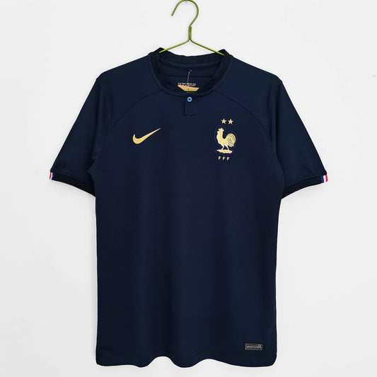 22/23 France Home TEE - DARK BLUE