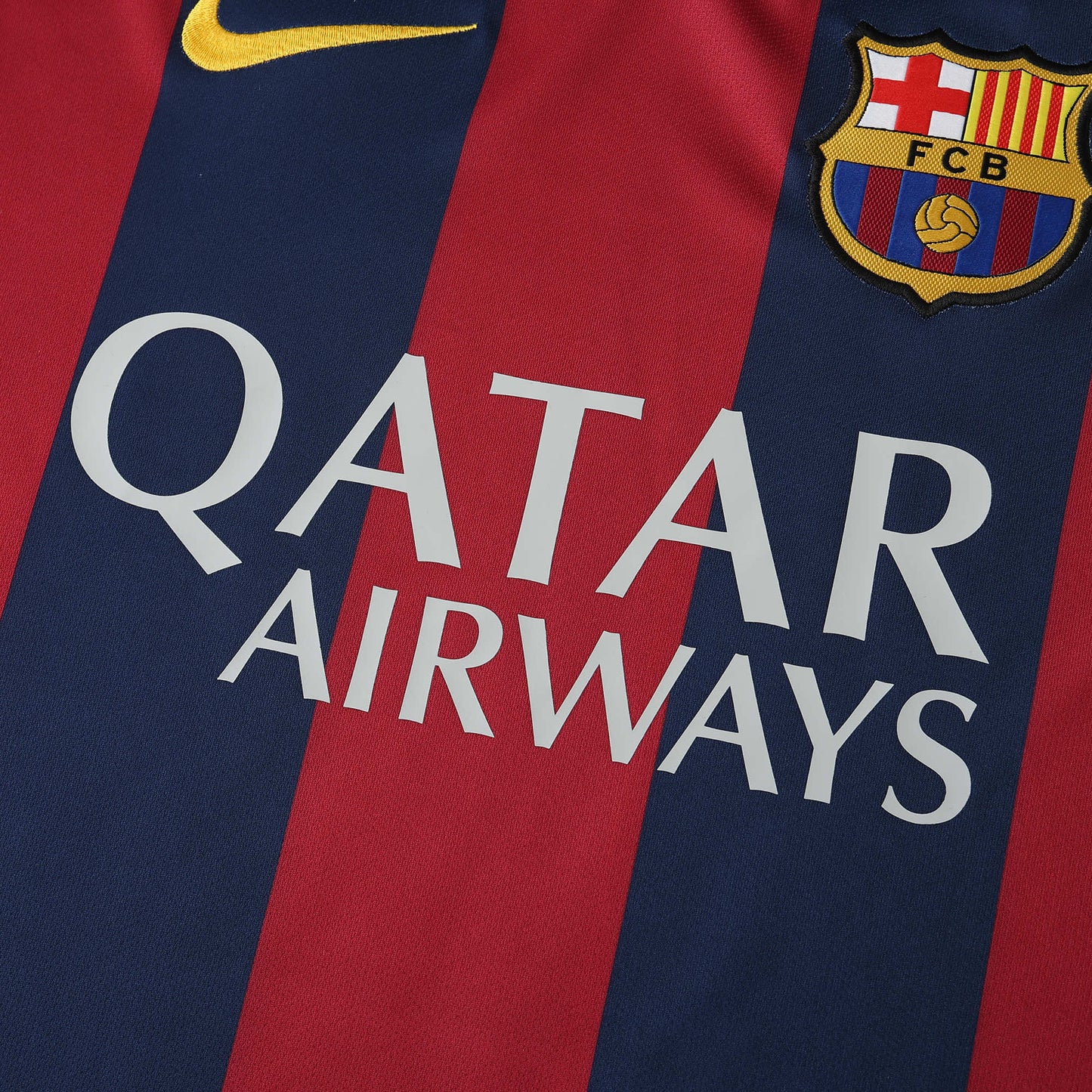RETRO 14/15 season FC Barcelona  Barça home Fan version- RED & BLUE