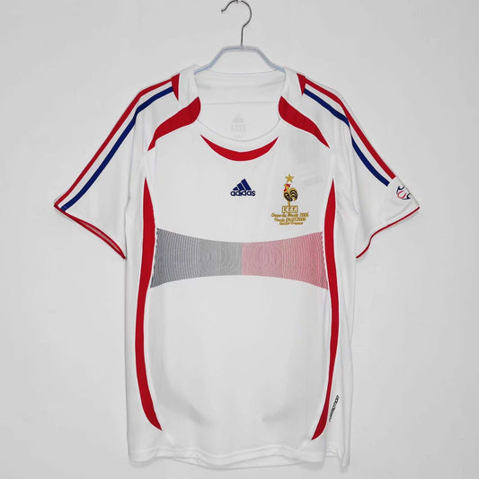RETRO 2006 France Home TEE - WHITE