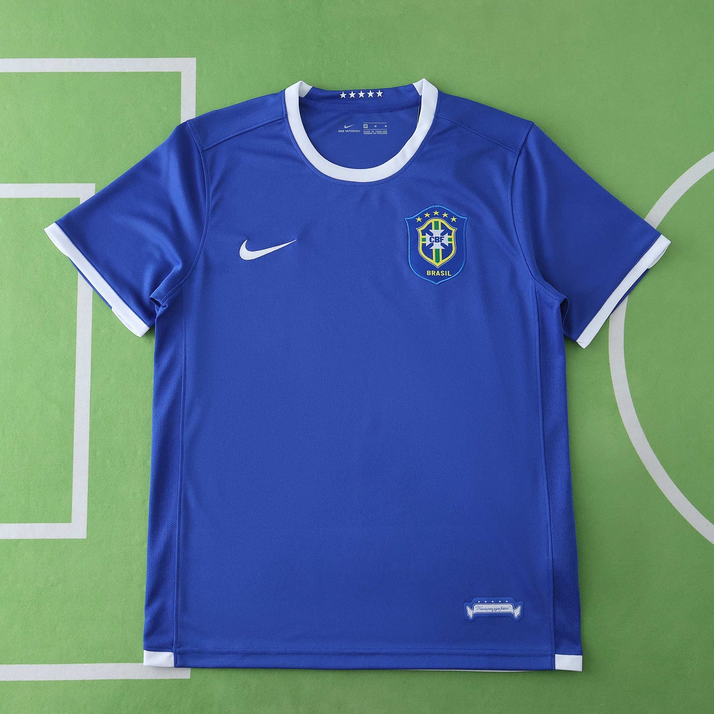 Retro 2006 Brazil Away Fan Version