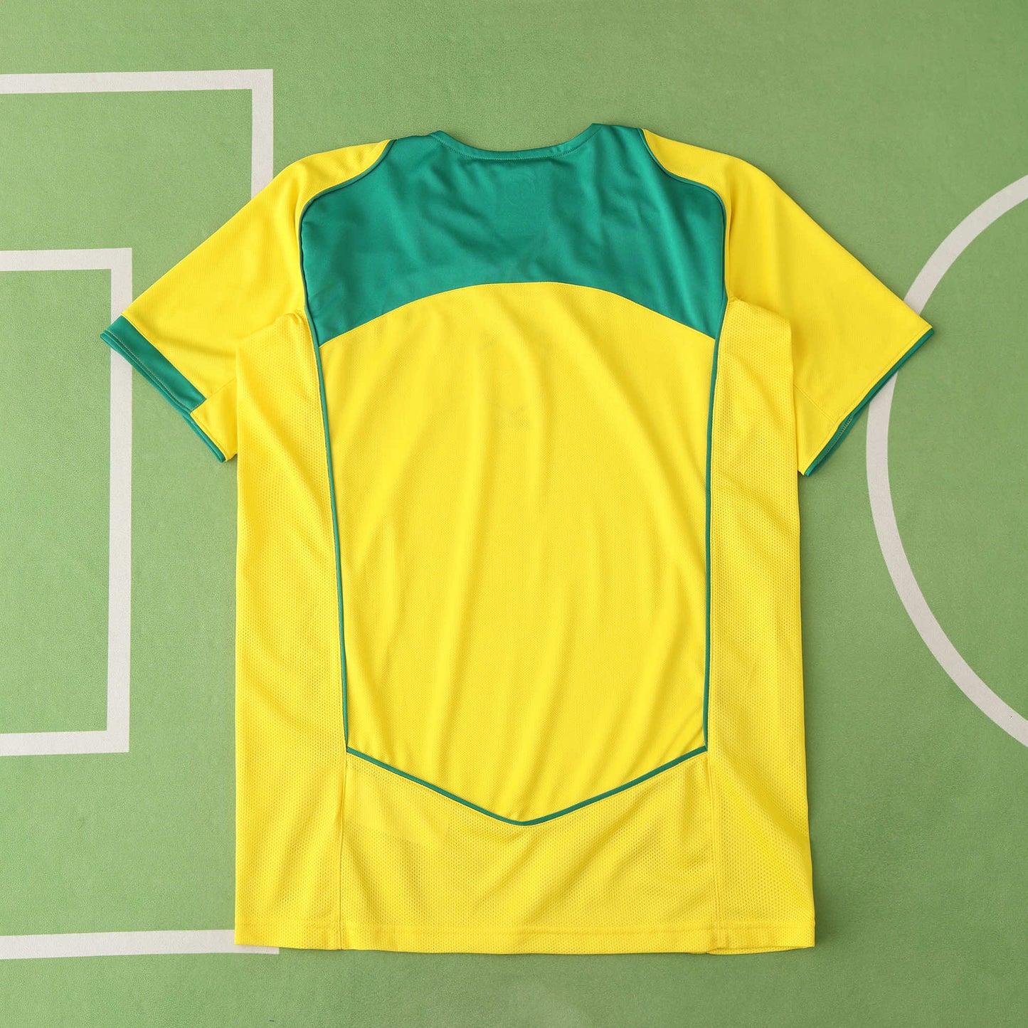 Retro 2004 Brazil Home Fan Version
