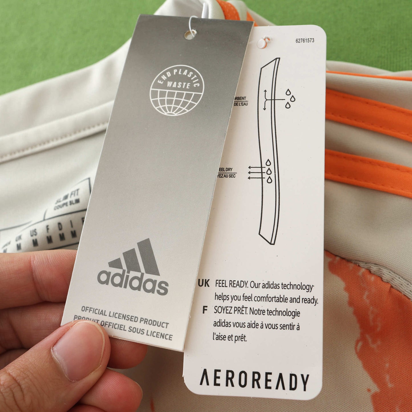 24/25 A.S ROMA Fan Away TEE -CREAM