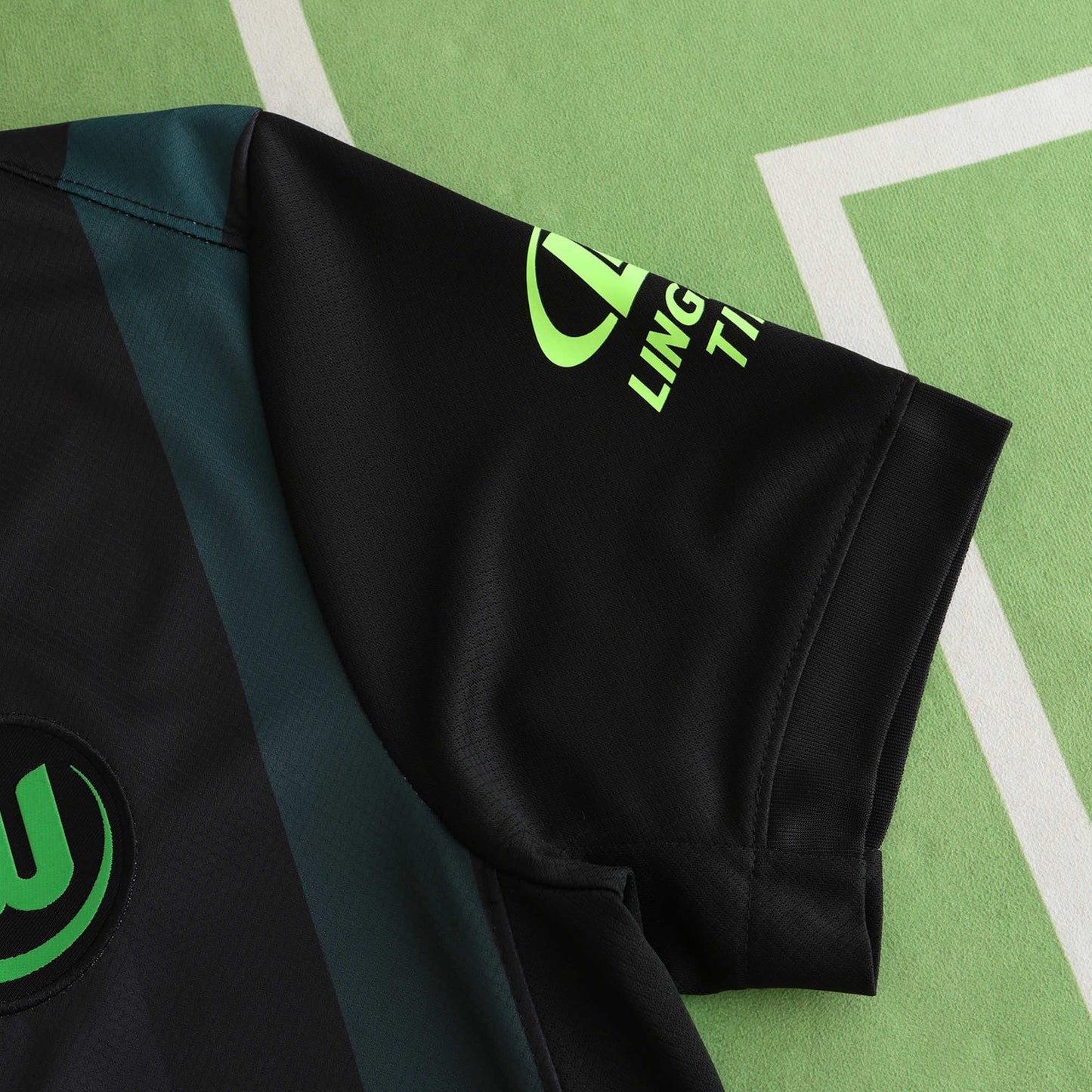 24/25 season Wolfsburg away Fan version- BLACK