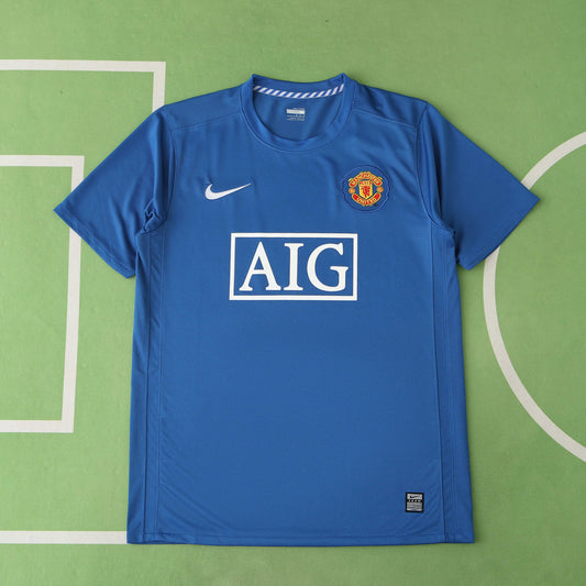 RETRO 07/08 season Manchester United F.C. third Fan version- BLUE