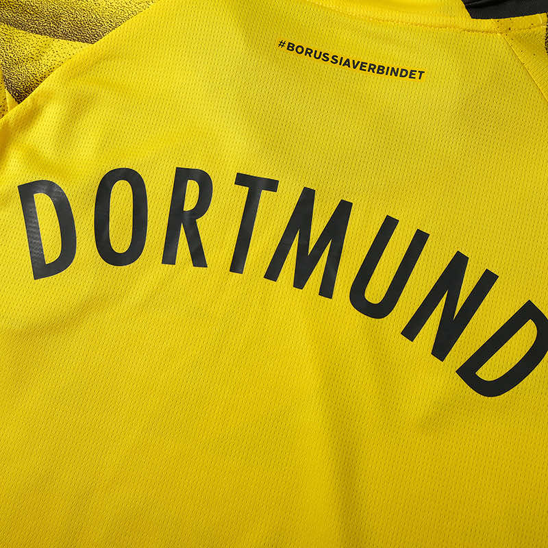 23/24 season Dortmund home Champions League version Fan version- BLACK & YELLOW