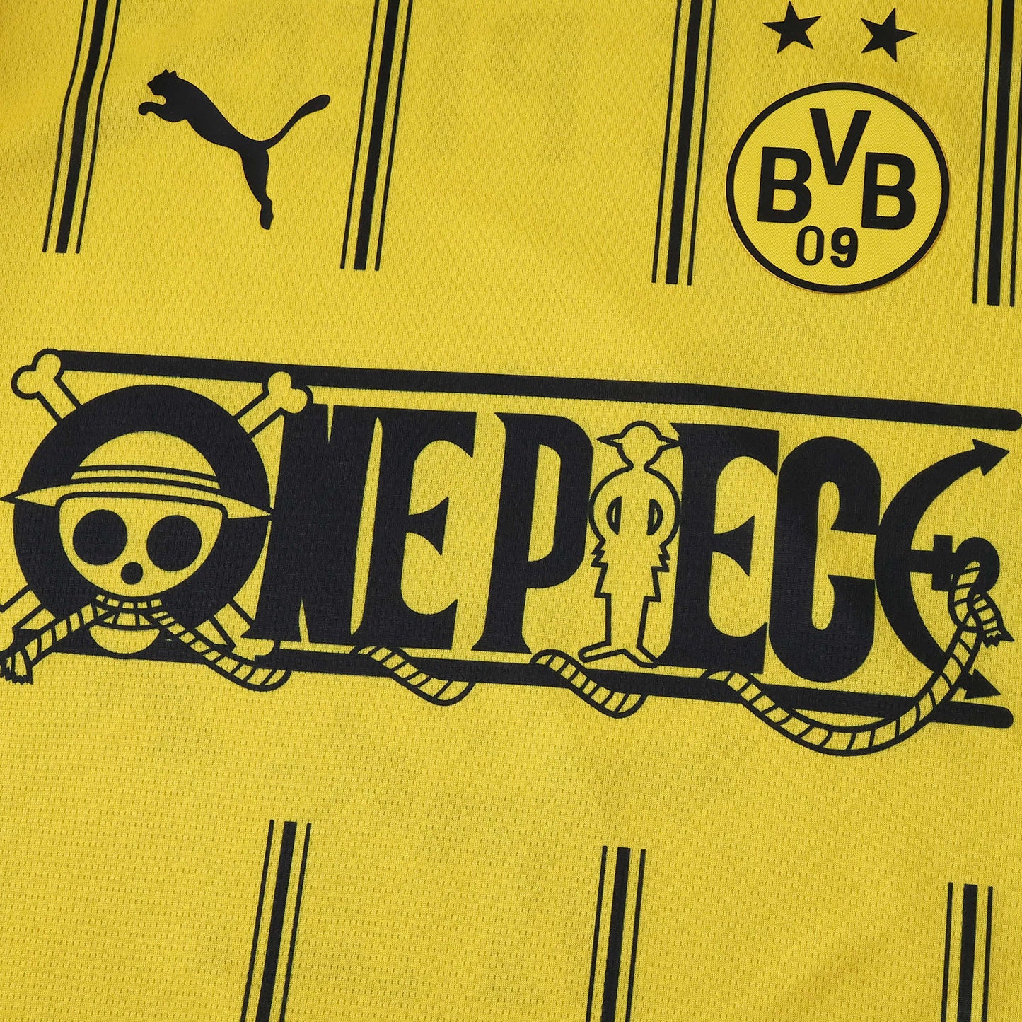 25/26 season Borussia Dortmund ONE PIECE Version Fan- BLACK & YELLOW