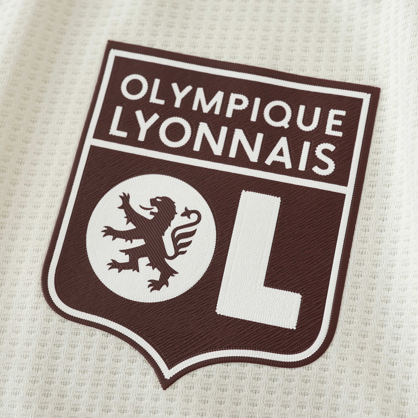 24/25 season Olympique Lyonnais third Player version- CREAM & MAROON