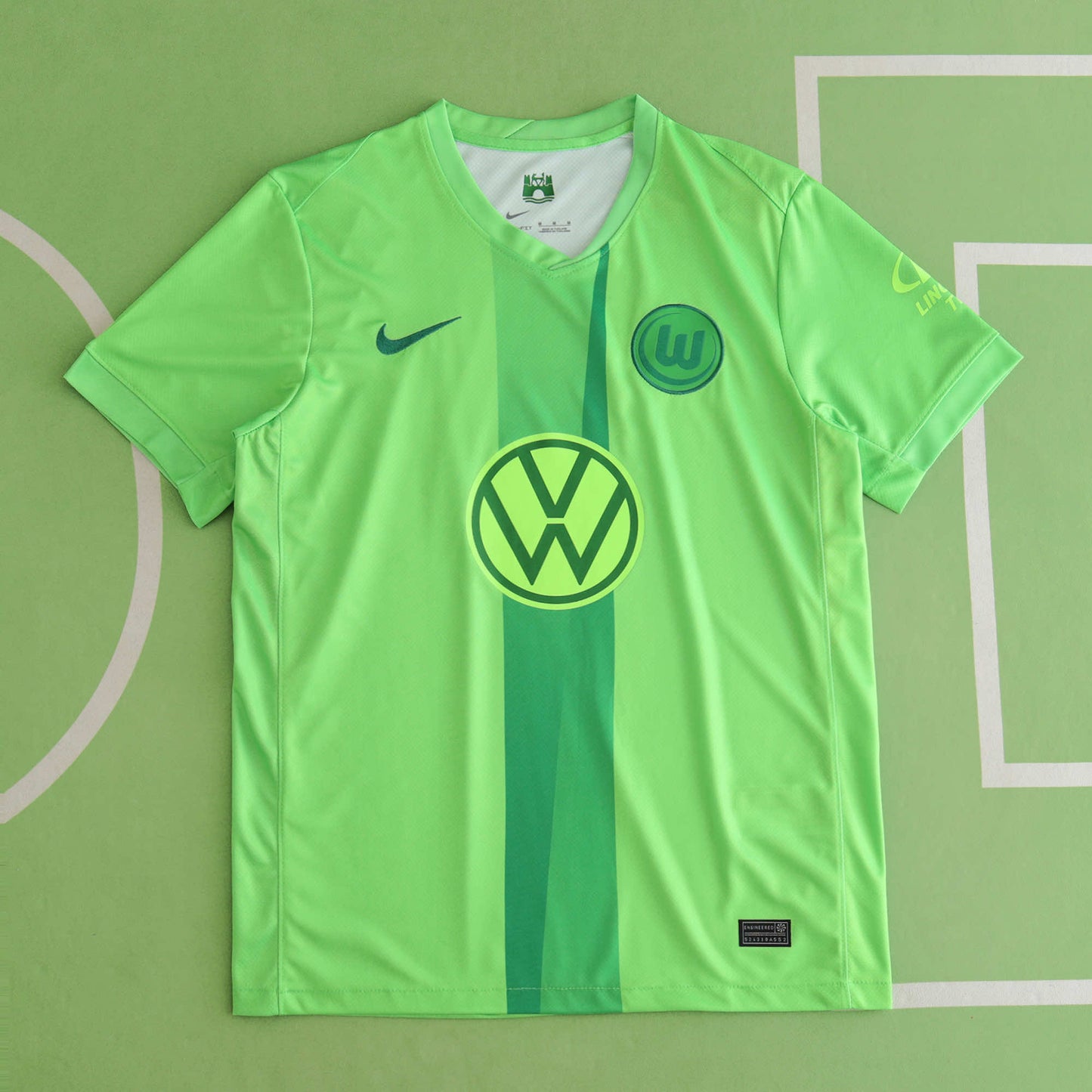 24/25 season Wolfsburg Home Fan Version- GREEN