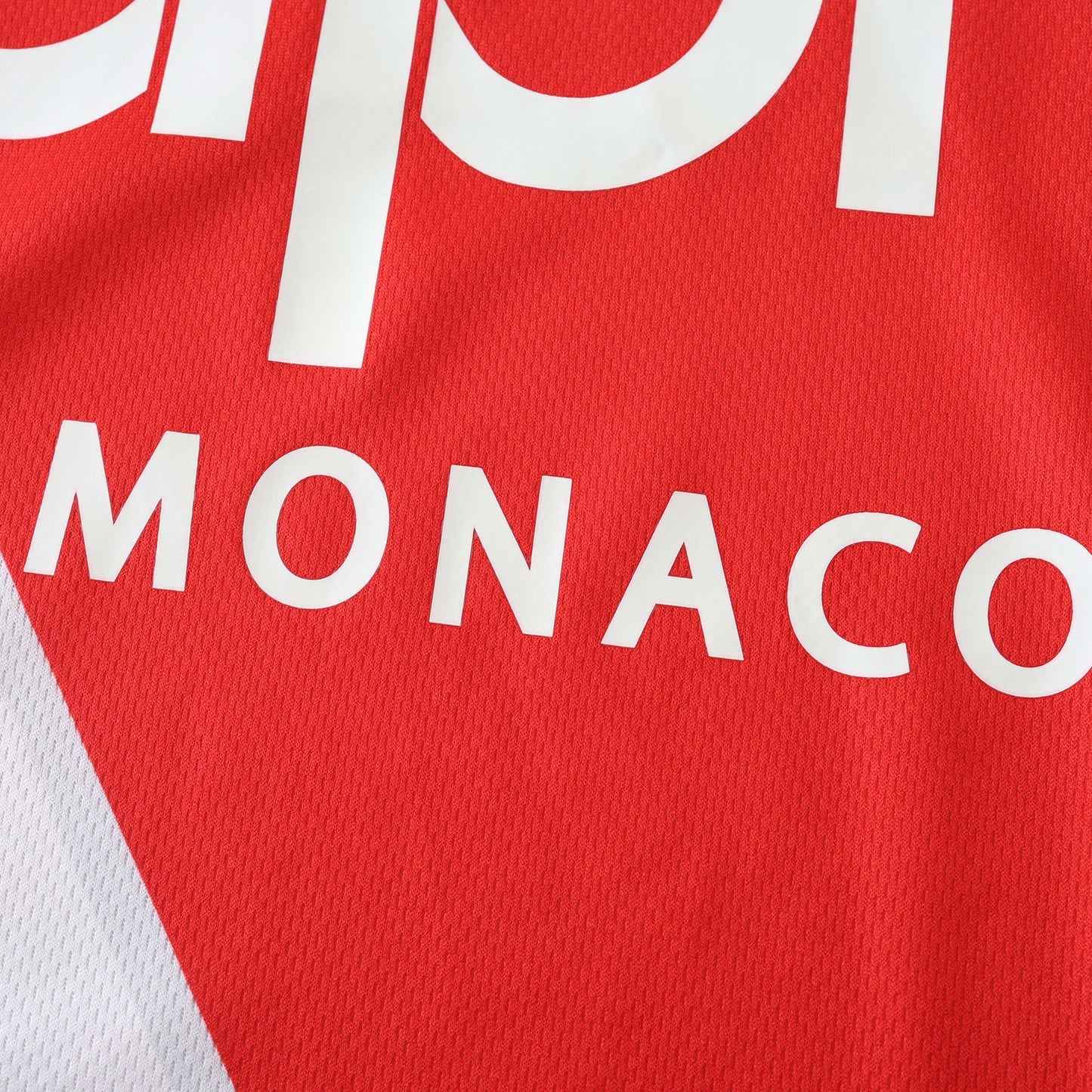 24/25 season AS Monaco FC home Fan version- RED & WHITE