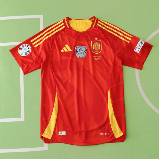 24/25 UEFA Spain PLAYER Home - RED & YELLOW