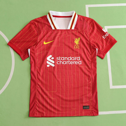 24/25 Liverpool home Player version- RED