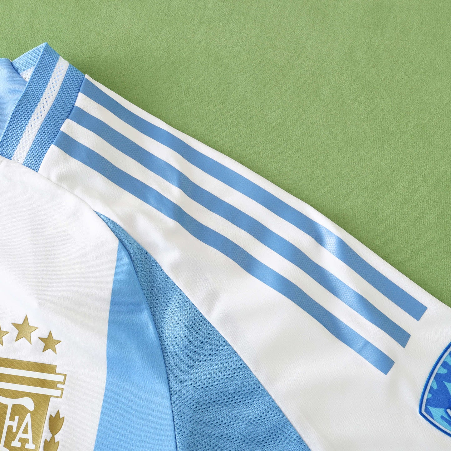 24/25 Argentina Home Player TEE- BB BLUE & WHITE