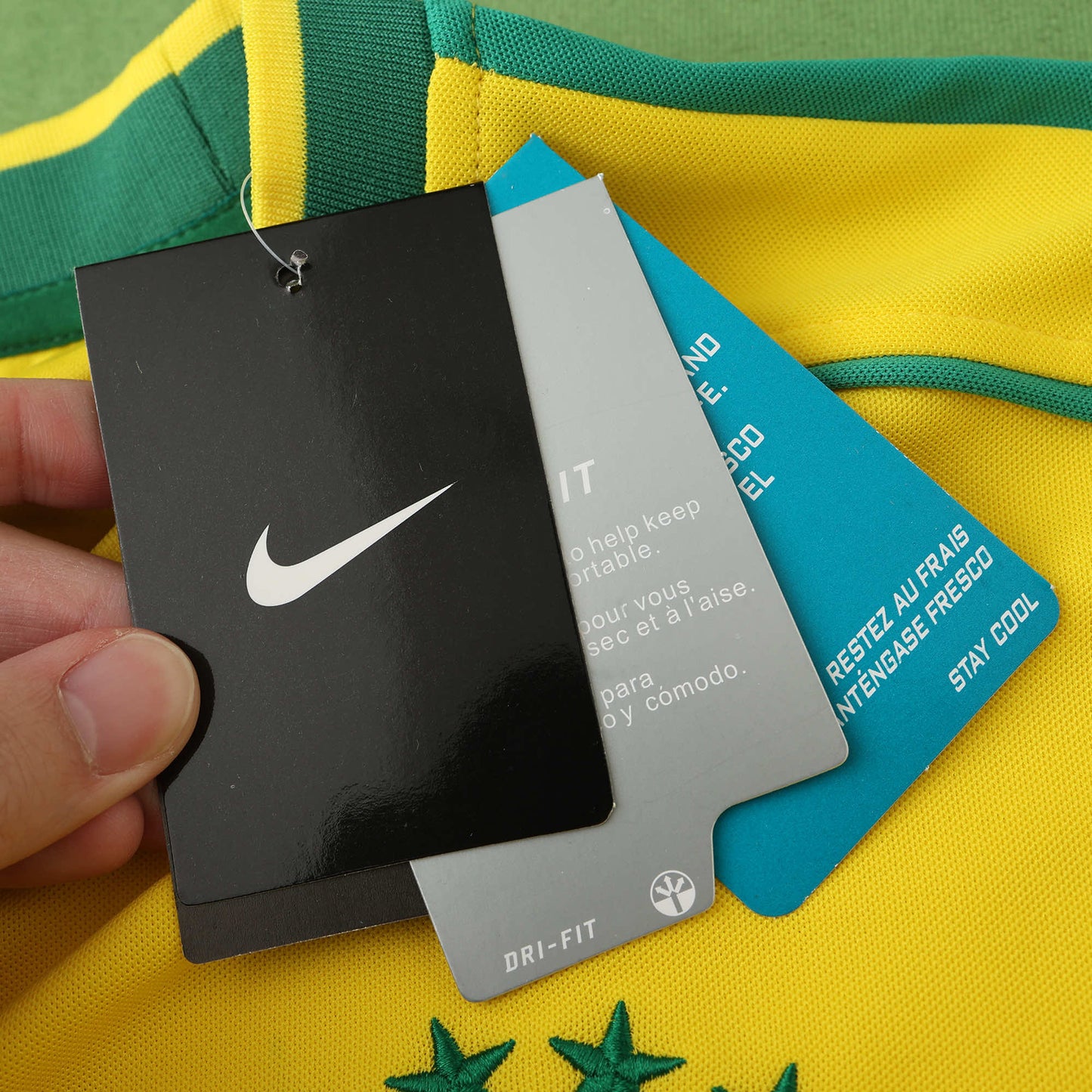 Retro 1998 Brazil HOME TEE