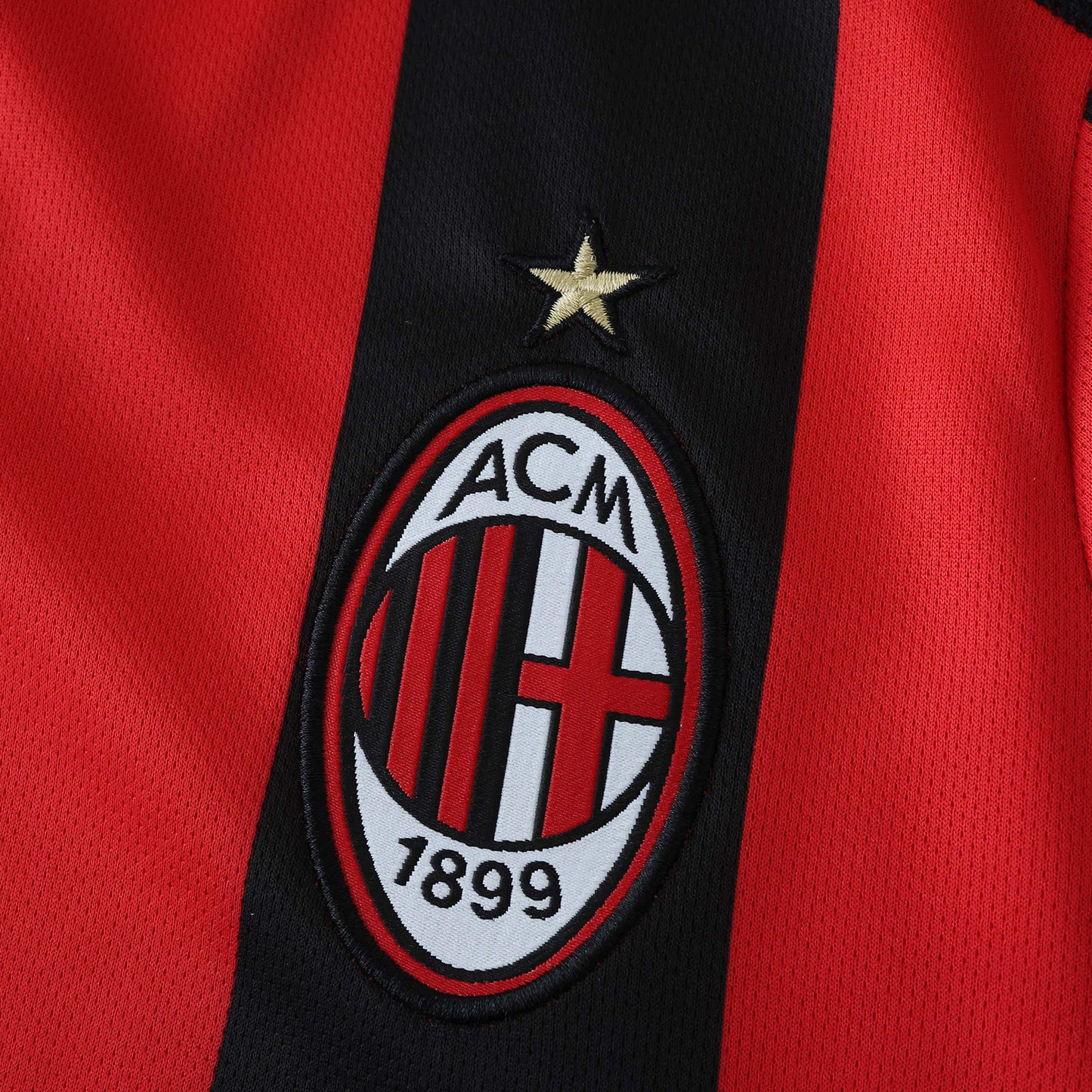 RETRO 03/04 A.C. Milan home retro Fan version- BLACK & RED