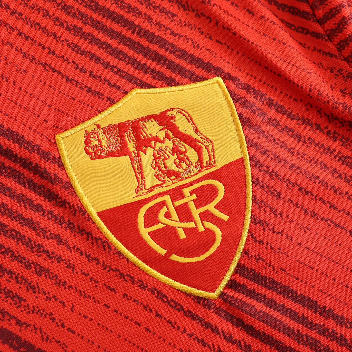 24/25 A.S ROMA Fan Home TEE -ORANGE