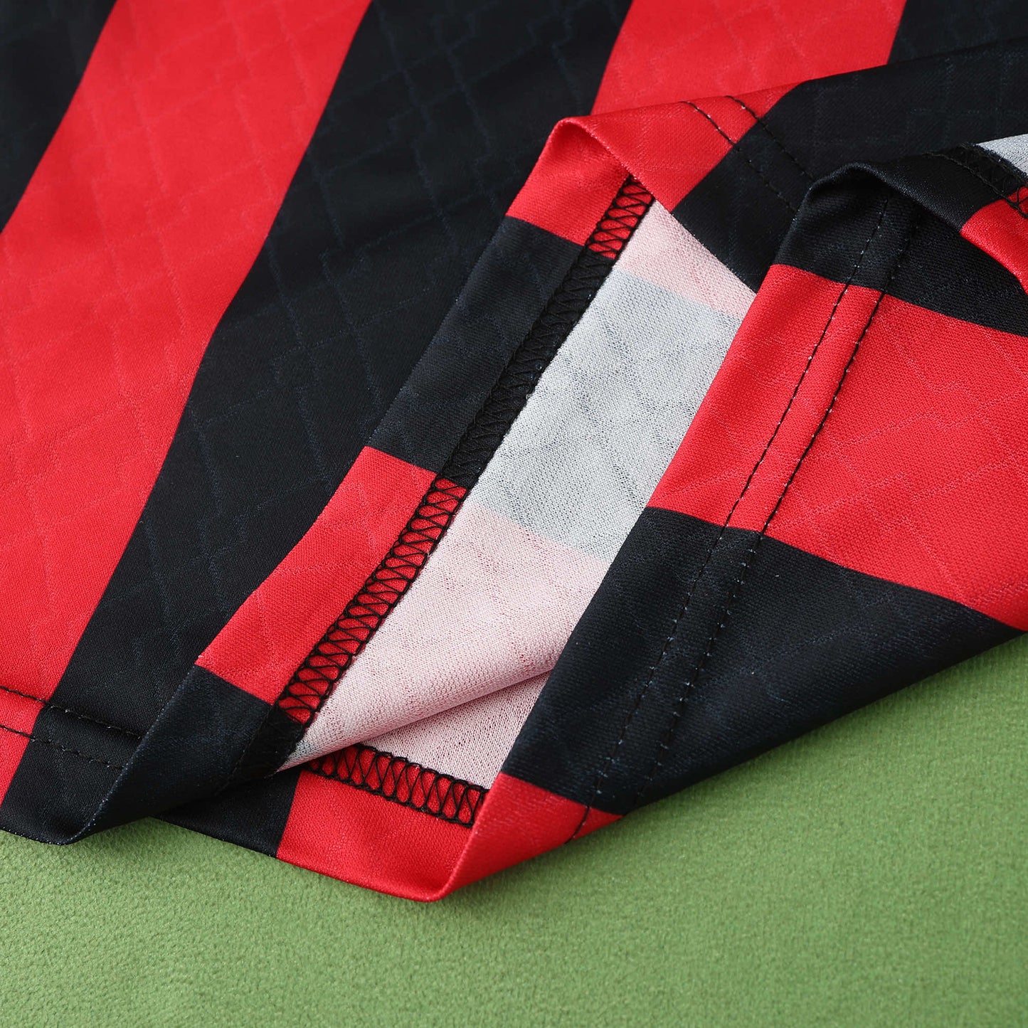 RETRO 95/96 season A.C. Milan home Fan version- BLACK & RED