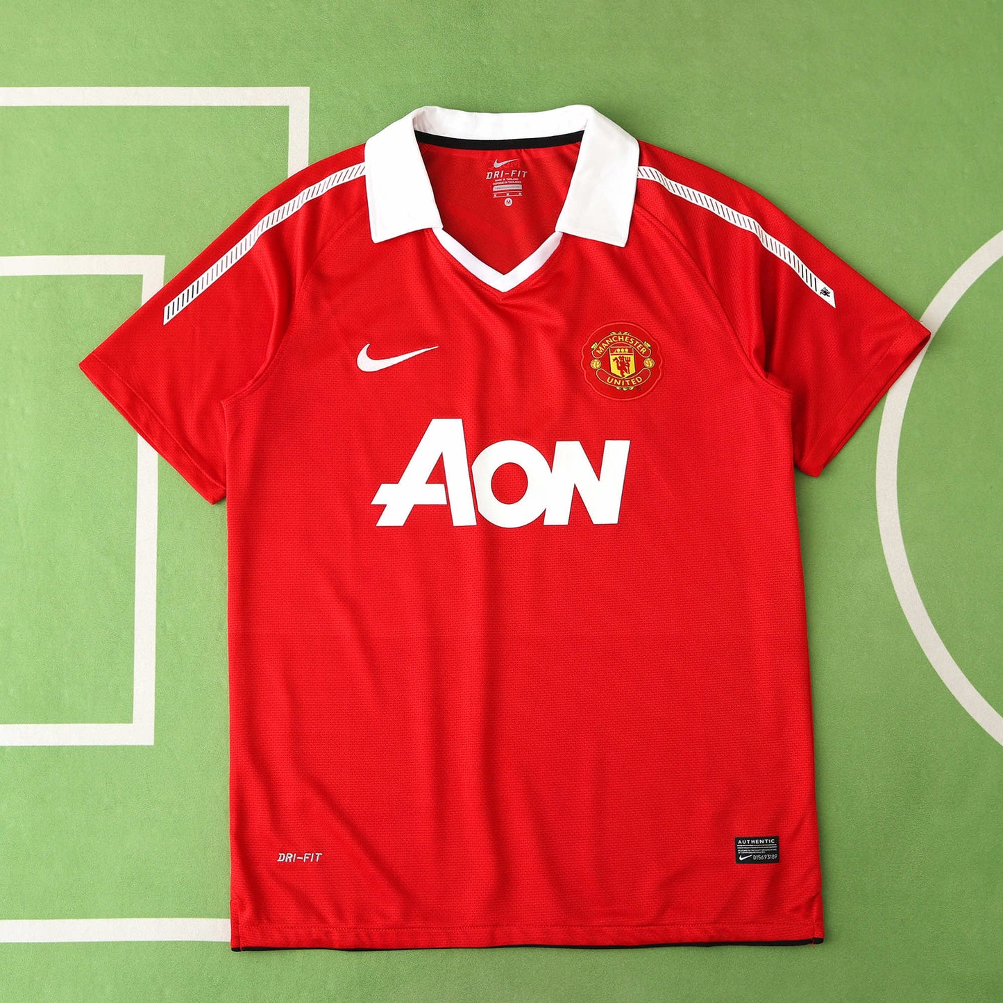 RETRO 10/11 season Manchester United F.C. home  Fan version- RED