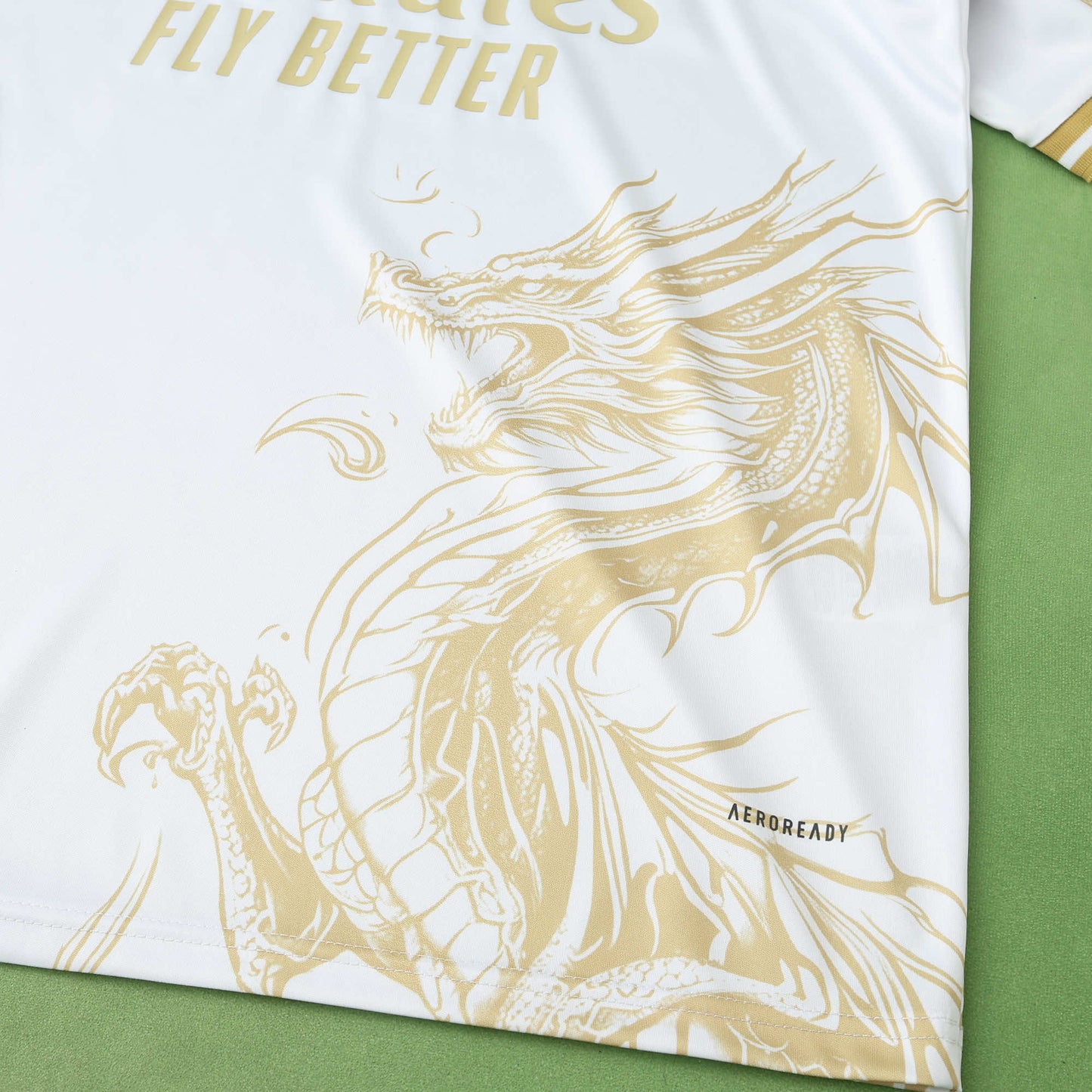 24/25 Real Madrid CF Dragon version Fan- WHITE & GOLD